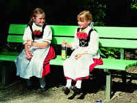 girls in dirndls